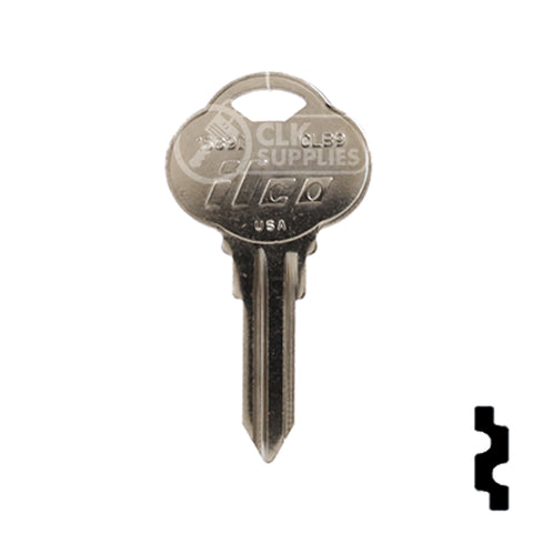 Uncut Key Blank | The Club | 1589I, CLB9