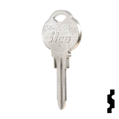 Uncut  Key Blank | The Club | 1589J, CLB10 Residential-Commercial Key Ilco