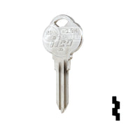 Uncut Key Blank | The Club | 1591N, CLB14 Residential-Commercial Key Ilco