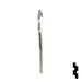 Uncut Key Blank | The Club | 1591N, CLB14 Residential-Commercial Key Ilco