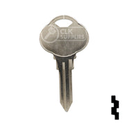 Uncut Key Blank | The Club | 1591N, CLB14 Residential-Commercial Key Ilco