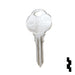 Uncut Key Blank | The Club | 1591N, CLB14 Residential-Commercial Key Ilco