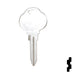 Uncut Key Blank | The Club | 1591P, CLB15 Residential-Commercial Key Ilco