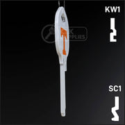 Uncut Key Blank | University of Tennessee | Choose Keyway Residential-Commercial Key Ilco