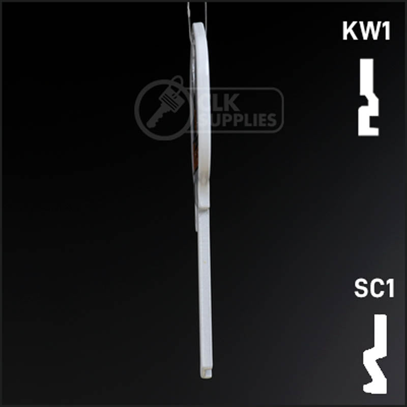 Uncut Key Blank | University of Tennessee | Choose Keyway Residential-Commercial Key Ilco