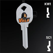 Uncut Key Blank | University of Tennessee | Choose Keyway Residential-Commercial Key Ilco