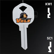 Uncut Key Blank | University of Tennessee | Choose Keyway Residential-Commercial Key Ilco