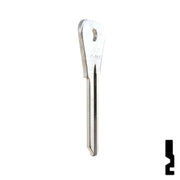 Uncut Key Blank | Weiser | L1054WB Residential-Commercial Key Ilco
