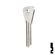 Uncut Key Blank | Weiser | L1054WB Residential-Commercial Key Ilco
