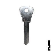 Uncut Key Blank | Weiser | L1054WB Residential-Commercial Key Ilco