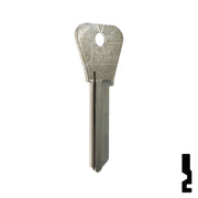 Uncut Key Blank | Weiser | L1054WB Residential-Commercial Key Ilco