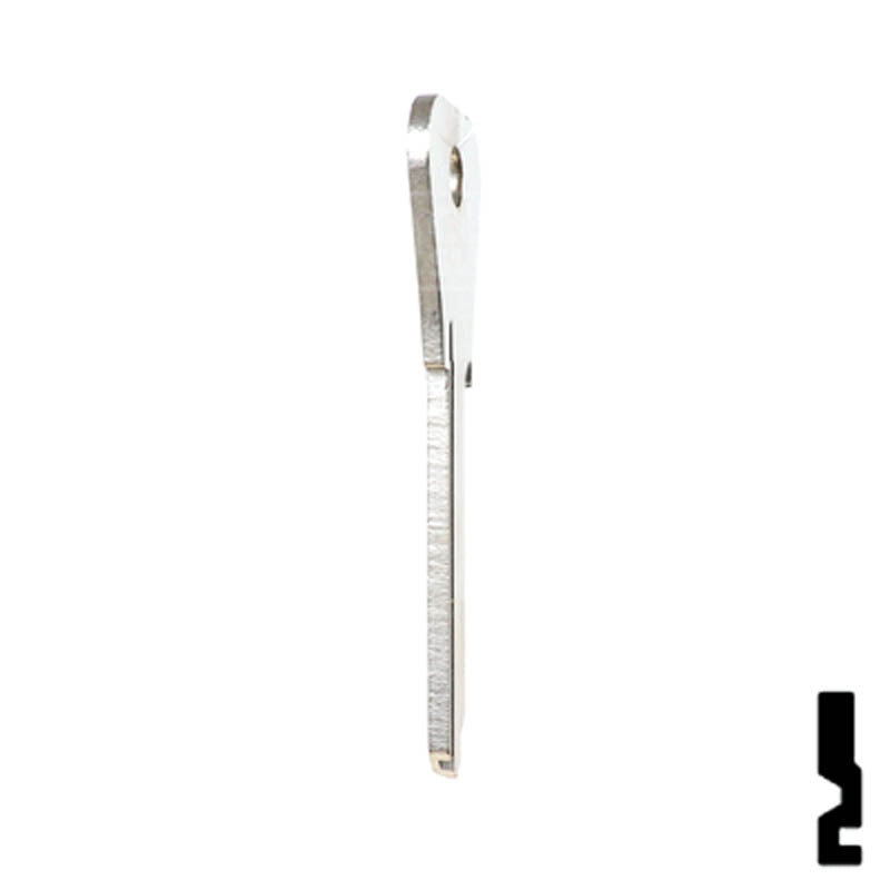 Uncut Key Blank | Weiser | L1054WB Residential-Commercial Key Ilco