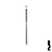 Uncut Key Blank | Weiser | L1054WB Residential-Commercial Key Ilco