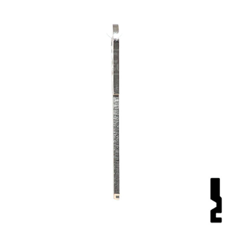 Uncut Key Blank | Weiser | L1054WB Residential-Commercial Key Ilco