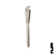 Uncut Key Blank | Weiser | L1054WB Residential-Commercial Key Ilco