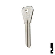 Uncut Key Blank | Weiser | L1054WB Residential-Commercial Key Ilco