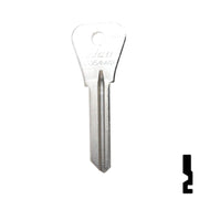 Uncut Key Blank | Weiser | L1054WB Residential-Commercial Key Ilco