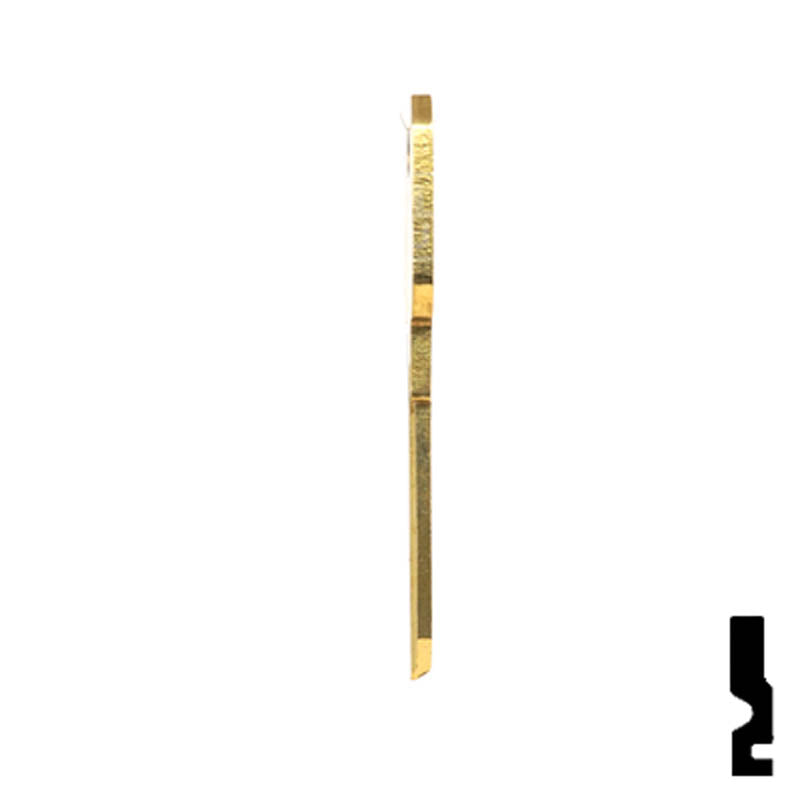 Uncut Key Blank | Weiser Neuter Bow | NB, WR3 Residential-Commercial Key Ilco