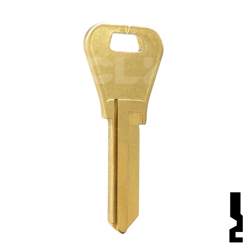 Uncut Key Blank | Weiser | WR3, 1054WB Residential-Commercial Key JMA USA
