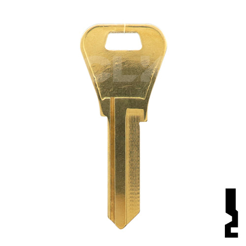 Uncut Key Blank | Weiser | WR3, 1054WB Residential-Commercial Key JMA USA
