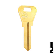 Uncut Key Blank | Weiser | WR3, 1054WB Residential-Commercial Key JMA USA