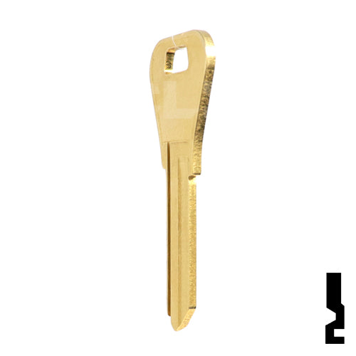 Uncut Key Blank | Weiser | WR3, 1054WB Residential-Commercial Key JMA USA