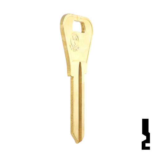 Uncut Key Blank | Weiser | WR3, 1054WB Residential-Commercial Key JMA USA