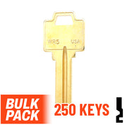 Uncut Key Blank | Weiser | WR5  - 250 Pack Residential-Commercial Key Ilco