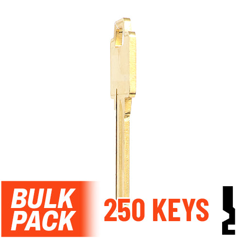 Uncut Key Blank | Weiser | WR5  - 250 Pack Residential-Commercial Key Ilco