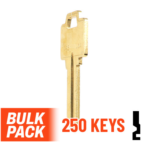 Uncut Key Blank | Weiser | WR5  - 250 Pack Residential-Commercial Key Ilco