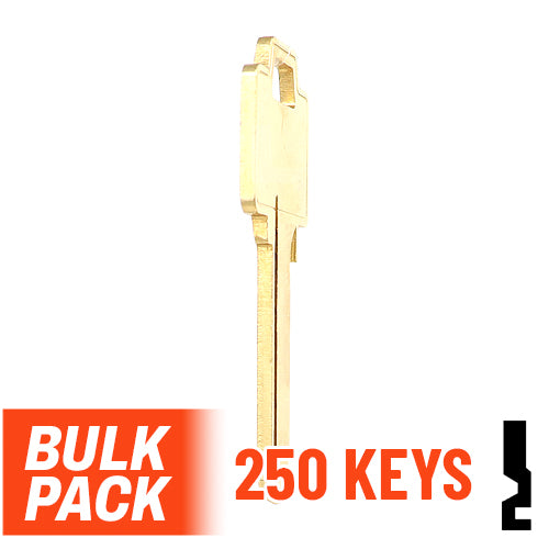 Uncut Key Blank | Weiser | WR5  - 250 Pack Residential-Commercial Key Ilco