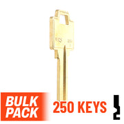 Uncut Key Blank | Weiser | WR5  - 250 Pack Residential-Commercial Key Ilco
