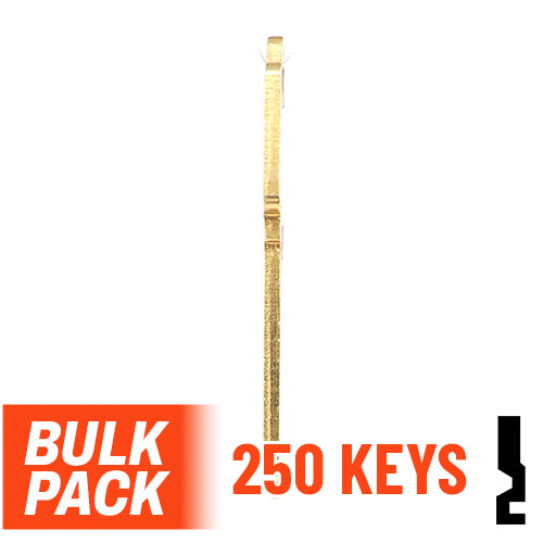Uncut Key Blank | Weiser | WR5  - 250 Pack Residential-Commercial Key Ilco