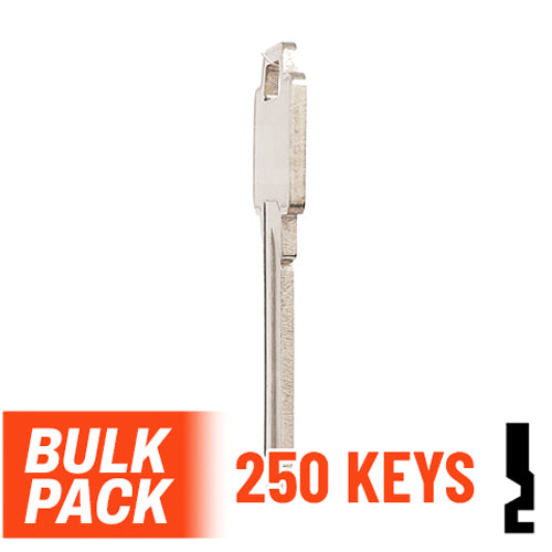 Uncut Key Blank | Weiser | WR5 - 250 Pack Residential-Commercial Key JMA USA