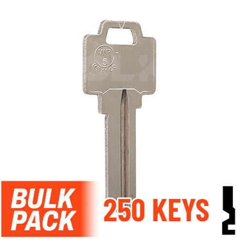 Uncut Key Blank | Weiser | WR5 - 250 Pack Residential-Commercial Key JMA USA