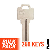 Uncut Key Blank | Weiser | WR5 - 250 Pack Residential-Commercial Key JMA USA