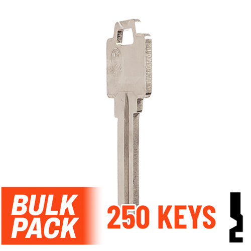Uncut Key Blank | Weiser | WR5 - 250 Pack Residential-Commercial Key JMA USA