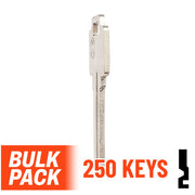 Uncut Key Blank | Weiser | WR5 - 250 Pack Residential-Commercial Key JMA USA