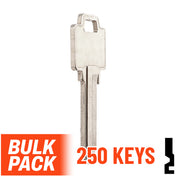 Uncut Key Blank | Weiser | WR5 - 250 Pack Residential-Commercial Key JMA USA