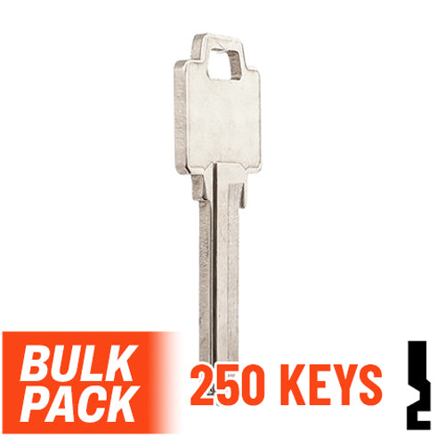 Uncut Key Blank | Weiser | WR5 - 250 Pack Residential-Commercial Key JMA USA