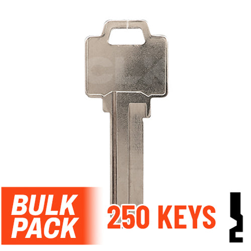 Uncut Key Blank | Weiser | WR5 - 250 Pack Residential-Commercial Key JMA USA