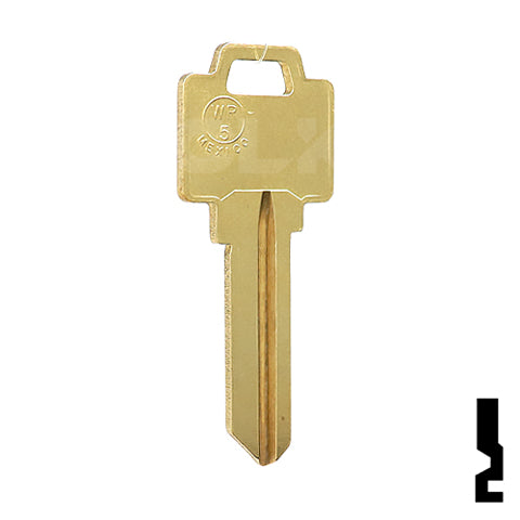 Uncut Key Blank | Weiser | WR5, N1054WB Residential-Commercial Key JMA USA