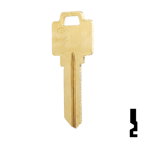 Uncut Key Blank | Weiser | WR5, N1054WB Residential-Commercial Key JMA USA