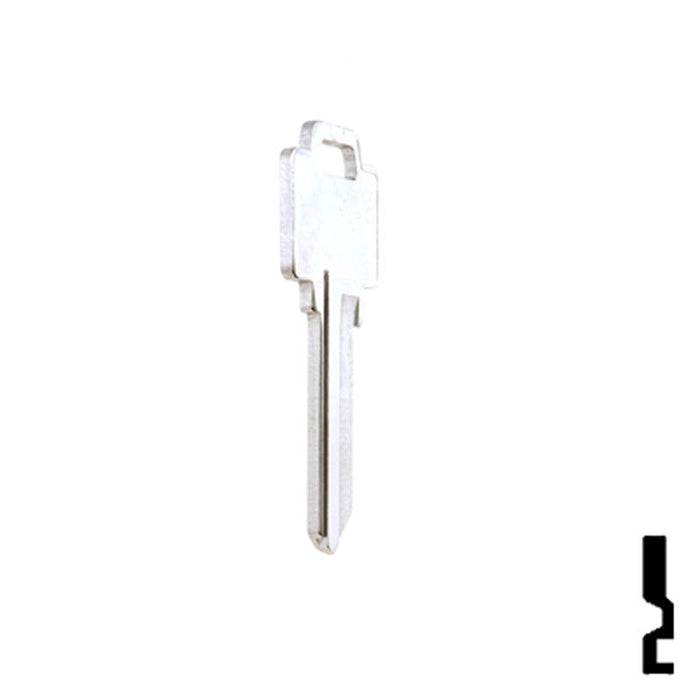 Uncut Key Blank | Weiser | WR5, N1054WB Residential-Commercial Key JMA USA