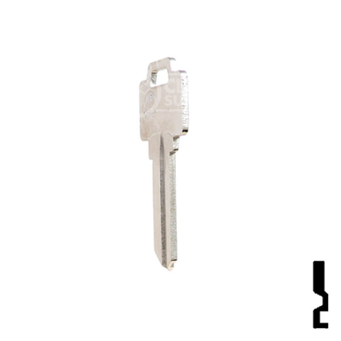 Uncut Key Blank | Weiser | WR5, N1054WB Residential-Commercial Key JMA USA