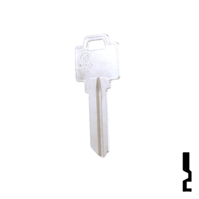 Uncut Key Blank | Weiser | WR5, N1054WB Residential-Commercial Key JMA USA