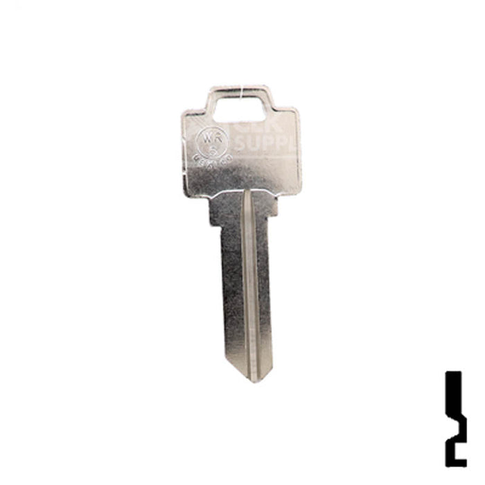 Uncut Key Blank | Weiser | WR5, N1054WB Residential-Commercial Key JMA USA