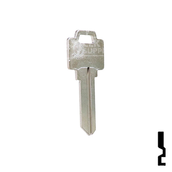 Uncut Key Blank | Weiser | WR5, N1054WB Residential-Commercial Key JMA USA