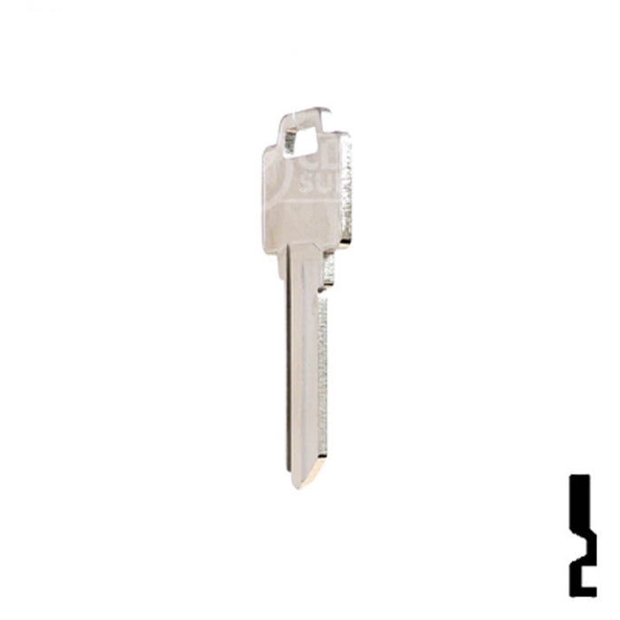 Uncut Key Blank | Weiser | WR5, N1054WB Residential-Commercial Key JMA USA