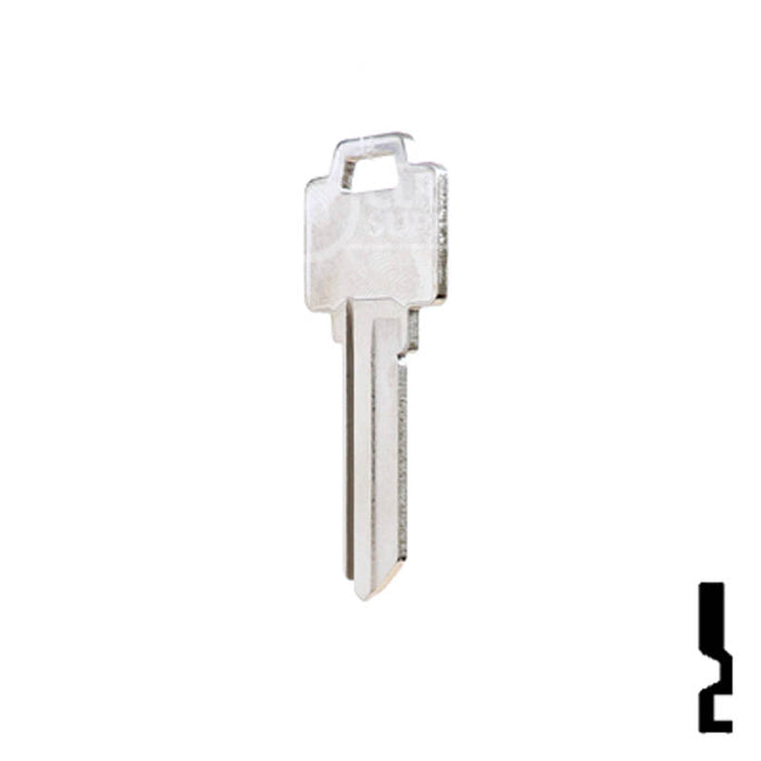 Uncut Key Blank | Weiser | WR5, N1054WB Residential-Commercial Key JMA USA